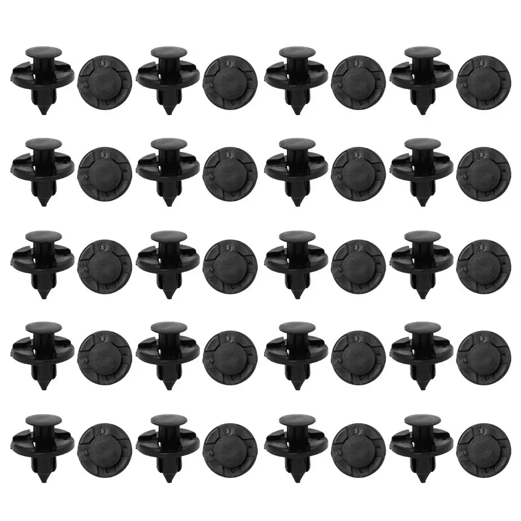 20 шт. заклепки с отверстием 8 мм брызговики зажимы для бампера высокое качество