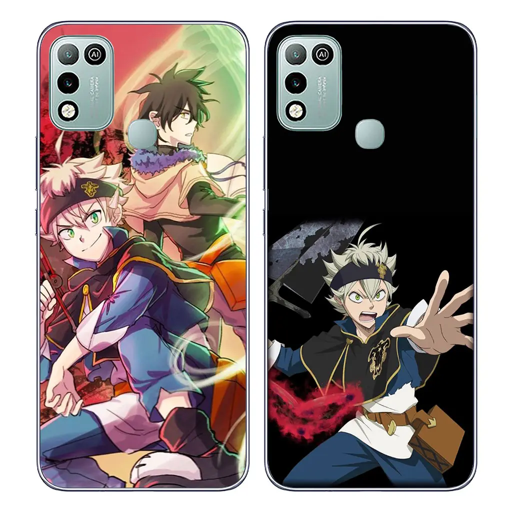 Мягкий чехол Asta Black Clover Yuno Grinbellor для Motorola Moto Edge 40 50 Pro 30 neo 20 Fusion Ultra Lite G85 E22