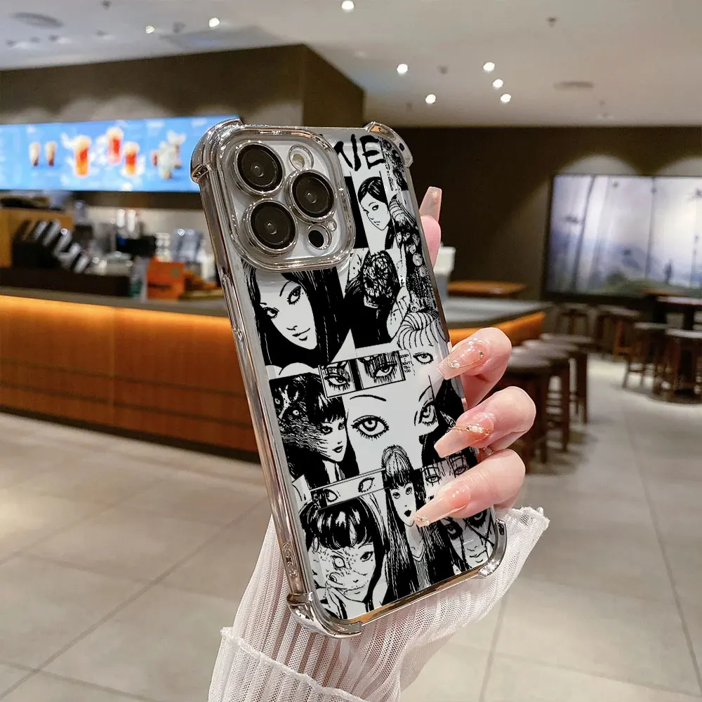 Фото Чехол Junji Ito T-Tomies Manga для Xiaomi 17T Pro 15T 14T 15 14 Poco F5 F7 F8 Ultra M7 M8 X5 X6 X7 X8 Pro Max 5G, противоударный чехол №3