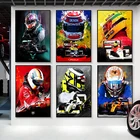 Картина на холсте Karting Club Formula 1, альтернативные плакаты, абстрактная картина, гоночный автомобиль, настенные картины для клуба, бара, украшение для дома