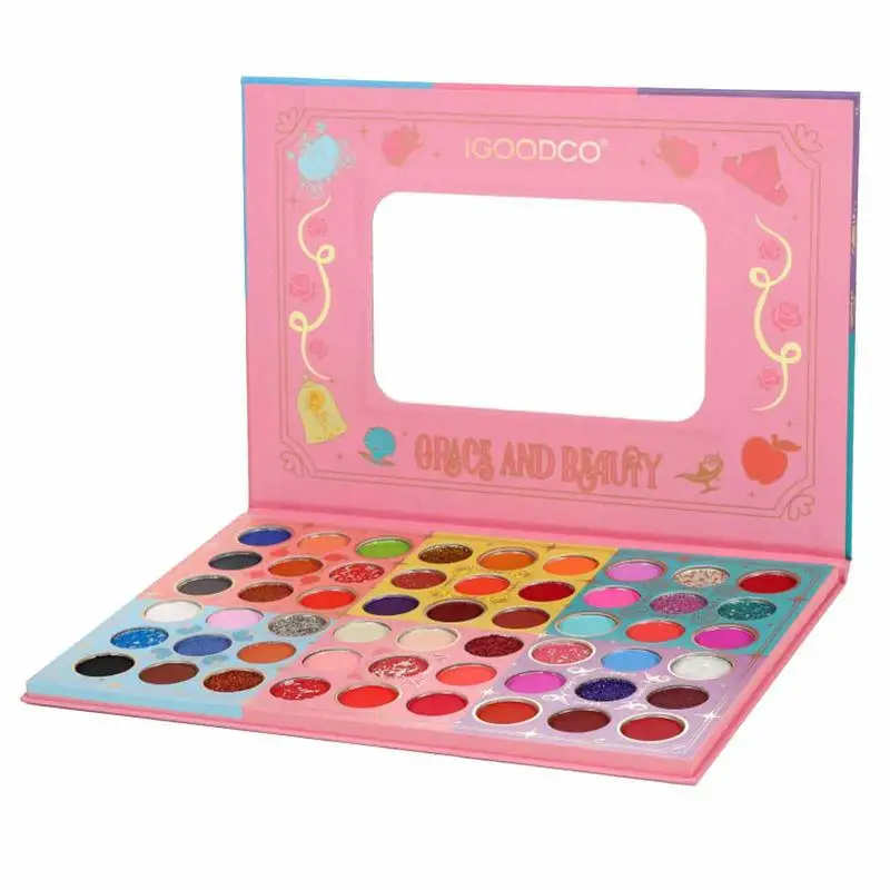 

Glitter Eyeshadow Palette 54 Colorful Matte Shimmer Cosmetic Long Lasting Natural Colors Gift for Women Girls Beauty Blogger
