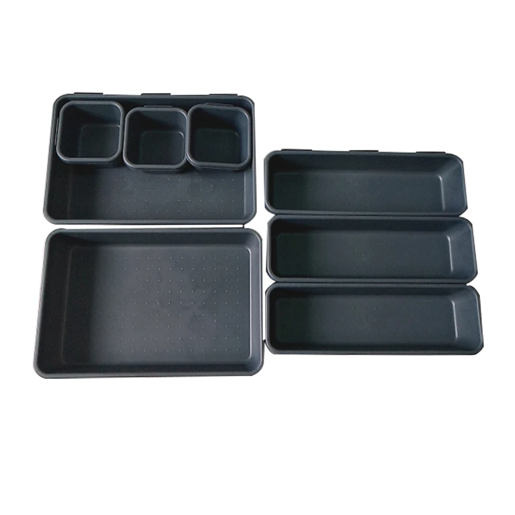 

8 шт., пластиковые органайзеры для хранения косметики