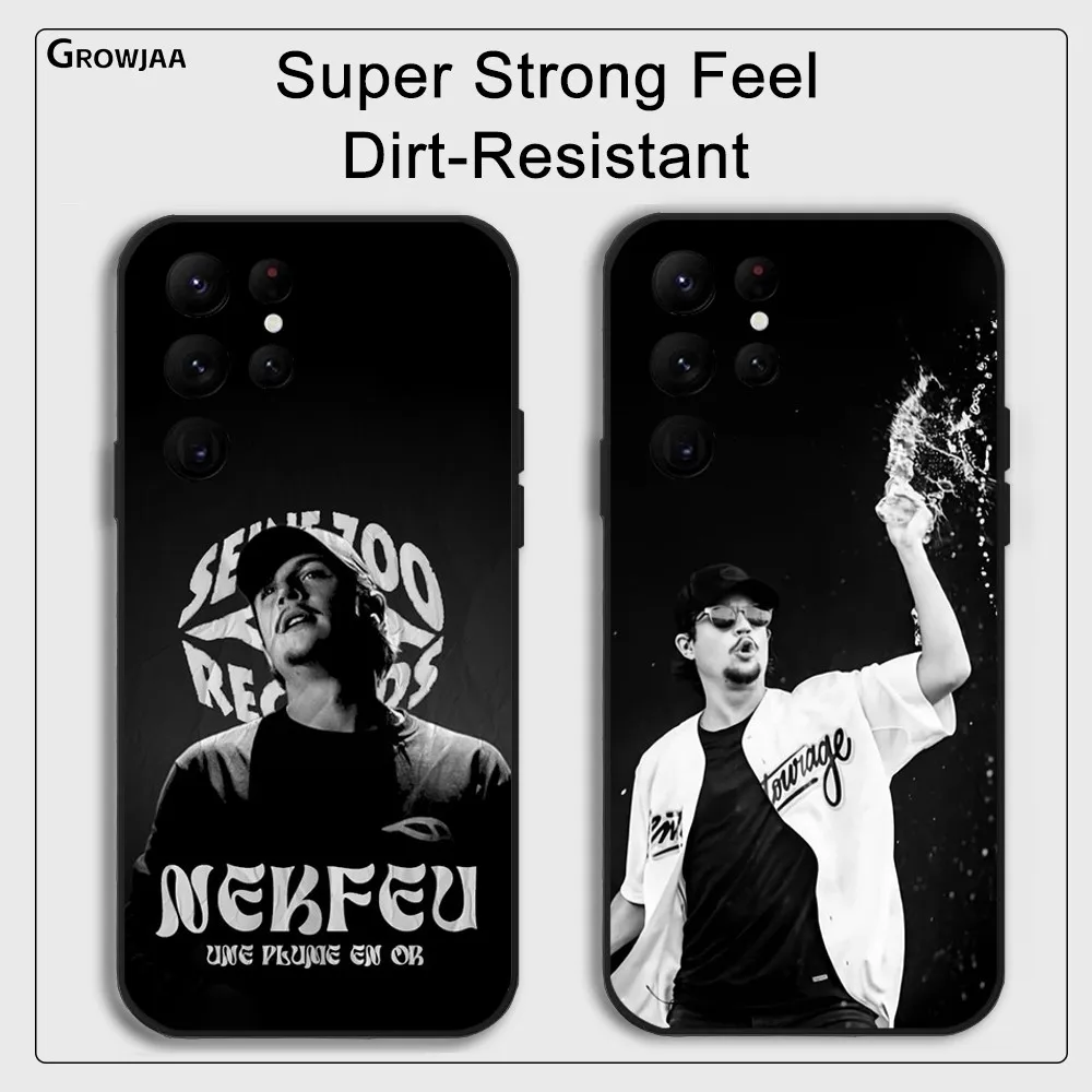 Чехол для телефона N-Nekfeu Ken Samaras Rapper Samsung Galaxy S24 Ultra S22 S23 S21 S20 5G Защитный силиконовый