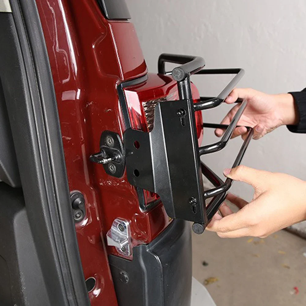 Автомобильный задний противотуманный фонарь из нержавеющей стали декоративный