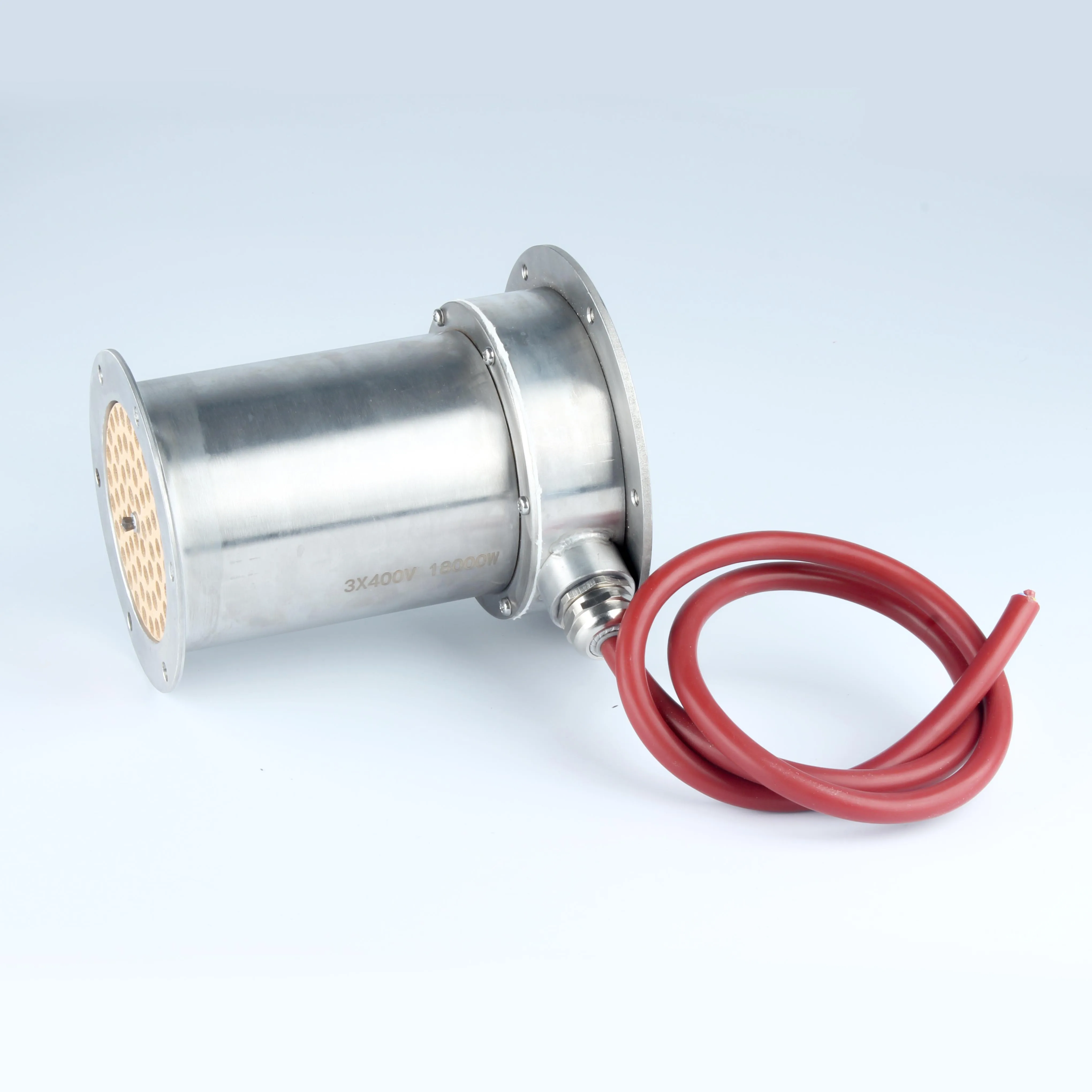 Мощный тепловой фен 3x400 в 18 кВт высокопроизводительный нагреватель горячего