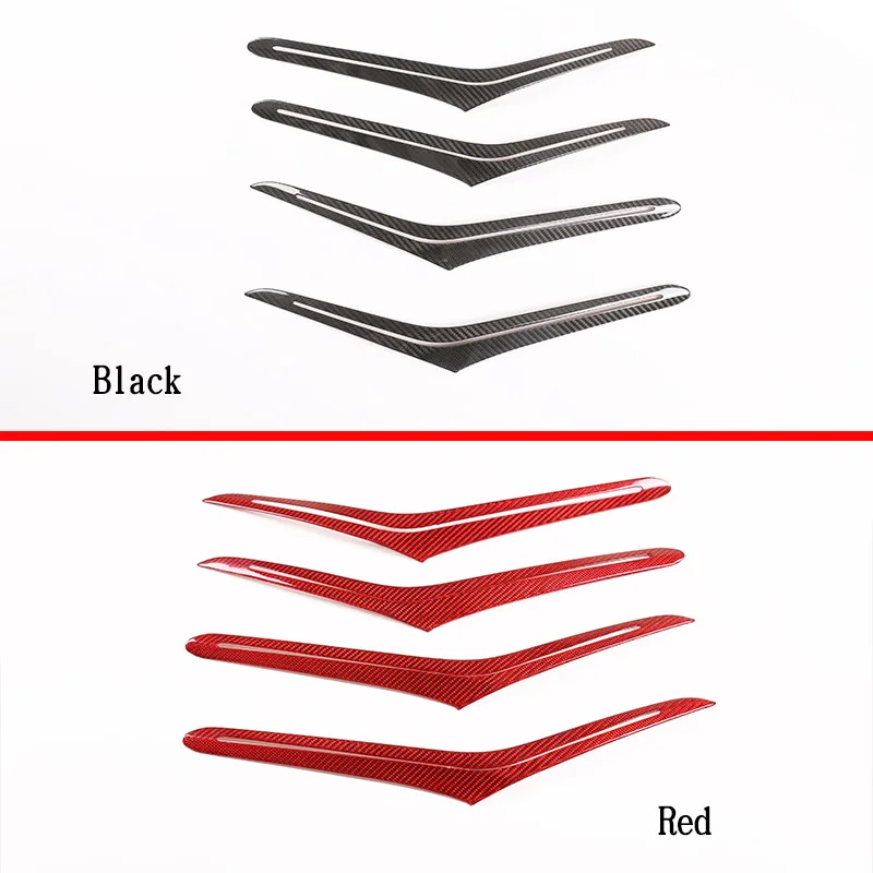 

100% real carbon fiber For BMW X5 G05 X7 G07 2019-2021 Car styling Car door armrest Ambient Light Trim Stickers Car Accessories