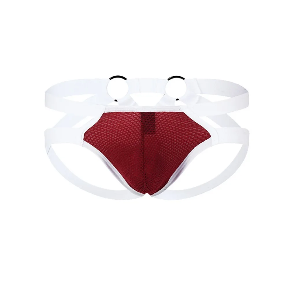 

Fashion New Men G-string Briefs Strechy Underwear 1 Pc Appeal Backless Thongs Breathable Bulge Pouch Low Waist