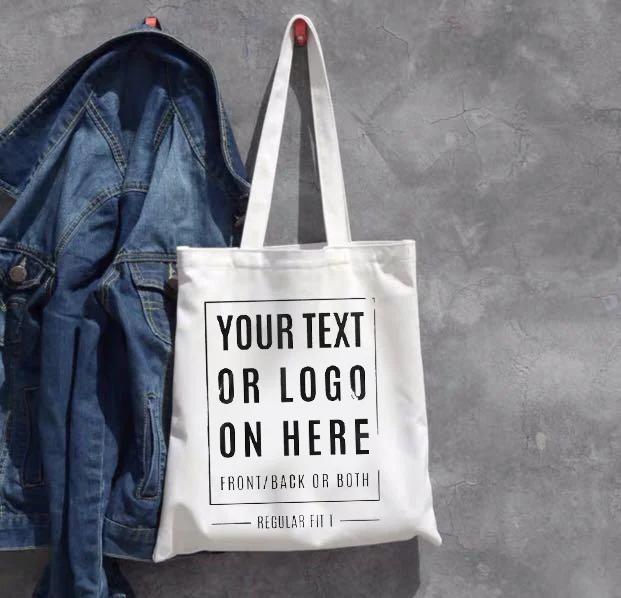 

Персональная сумка на заказ, сумка для покупок, сумка из переработанных продуктов, Женская эко-сумка, сумка для покупок, сумка-мешок