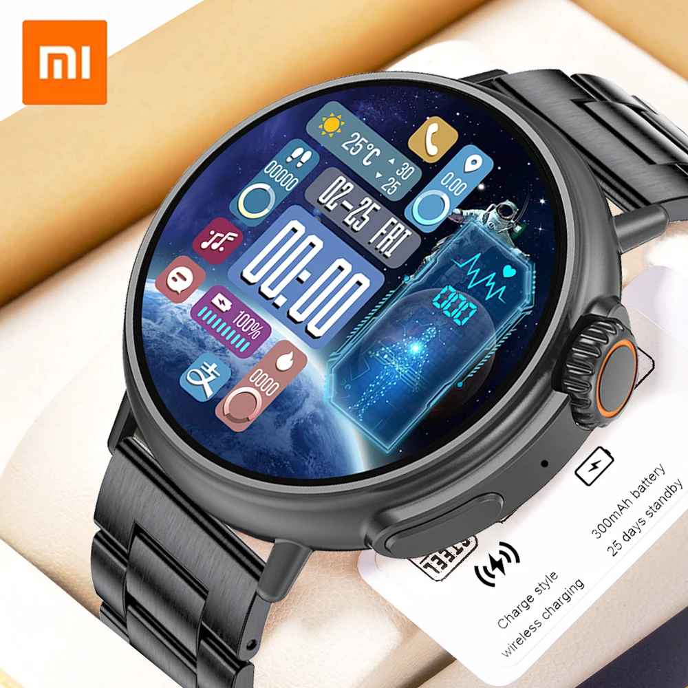 

Смарт-часы Xiaomi спортивные с измерением пульса и давления
