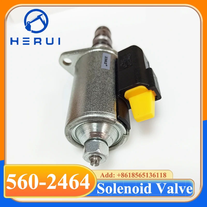 560-2464 Электромагнитный клапан гидравлического насоса 5602464 Для двигателя 345GC 349 350