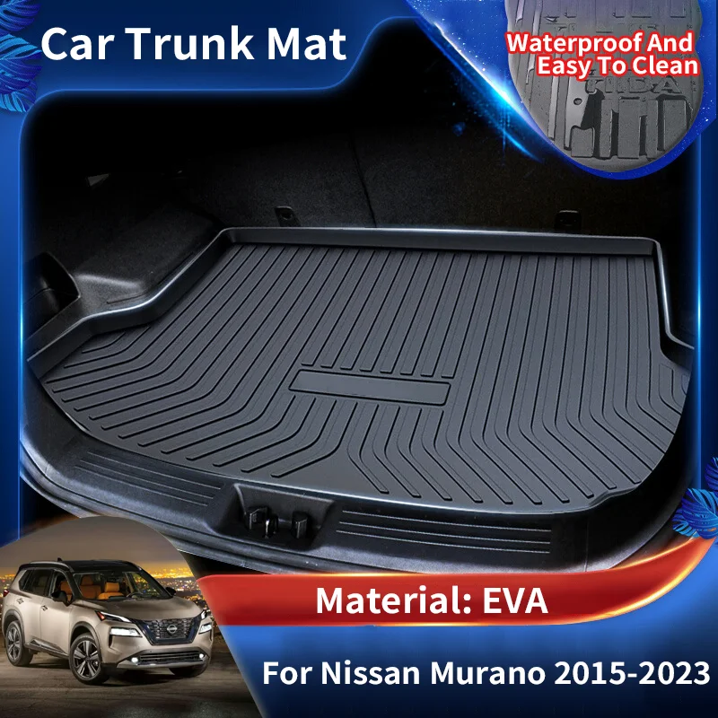 

for Nissan Murano Z52 MK3 2015~2023 2022 Car Boot Liner Cargo Rear Trunk Mats Luggage Floor Tray Waterproof Carpet Accessories