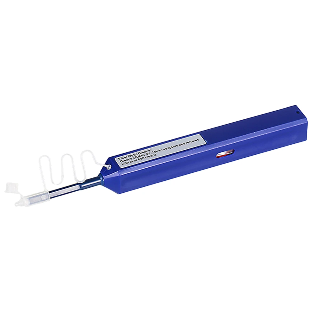 

Resin SC LC Portable Pen Shape One Click Universal Adapters Disposable End Face Tool 2.5mm 1.25mm Connector Fiber Optic Cleaner