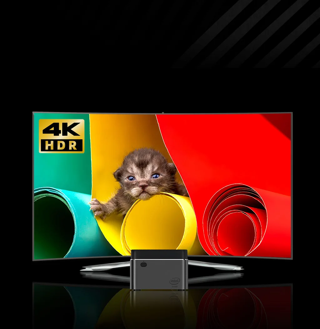 GMKtec KB1 Plus Карманный ПК Intel J4125 Windows 11 Pro мини компьютер LPDDR4 8 ГБ 1 ТБ SSD UHD Graphics 600