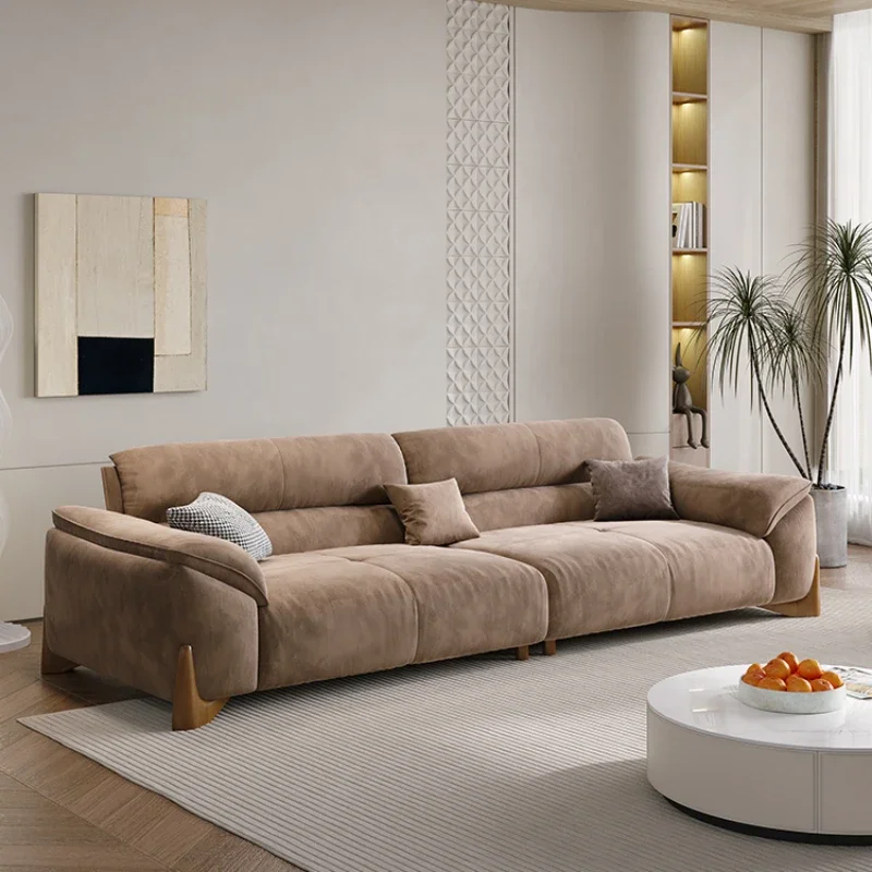 Ленивый современный необычный диван-кресло с наполнителем из мягкого дерева