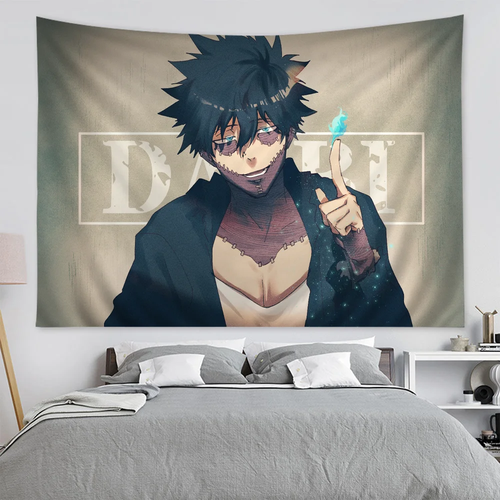 Гобелен My Hero Academia Dabi - Богемный Хиппи Настенный Подвесной Полиэстер Хлопок
