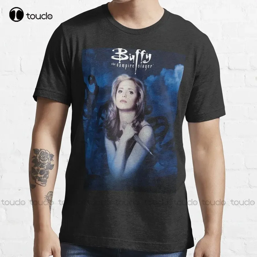 Футболка Баффи истребительница вампиров спортивные рубашки женская забавная