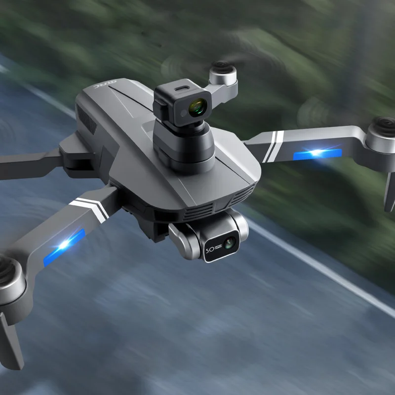 

F43-axis Yuntai 6K Brushless Motor Obstacle Avoidance EIS UAV GPS Folding Quadcopter Remote Control Aircraft