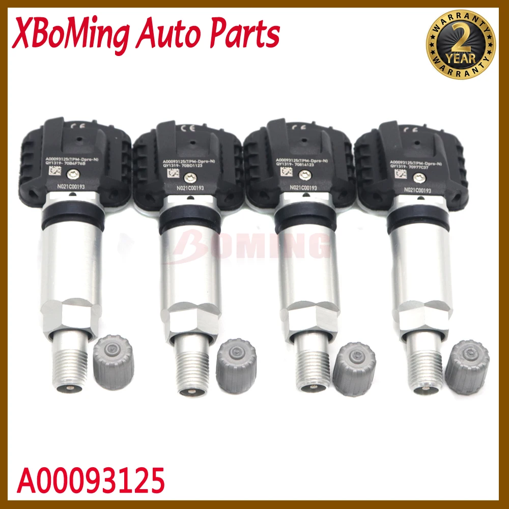 A 00093125 Автомобильный датчик давления в шинах TPMS для BAIC BJEV EU5 2021-2024 EU7 2019-2023 Beijing RUBIK