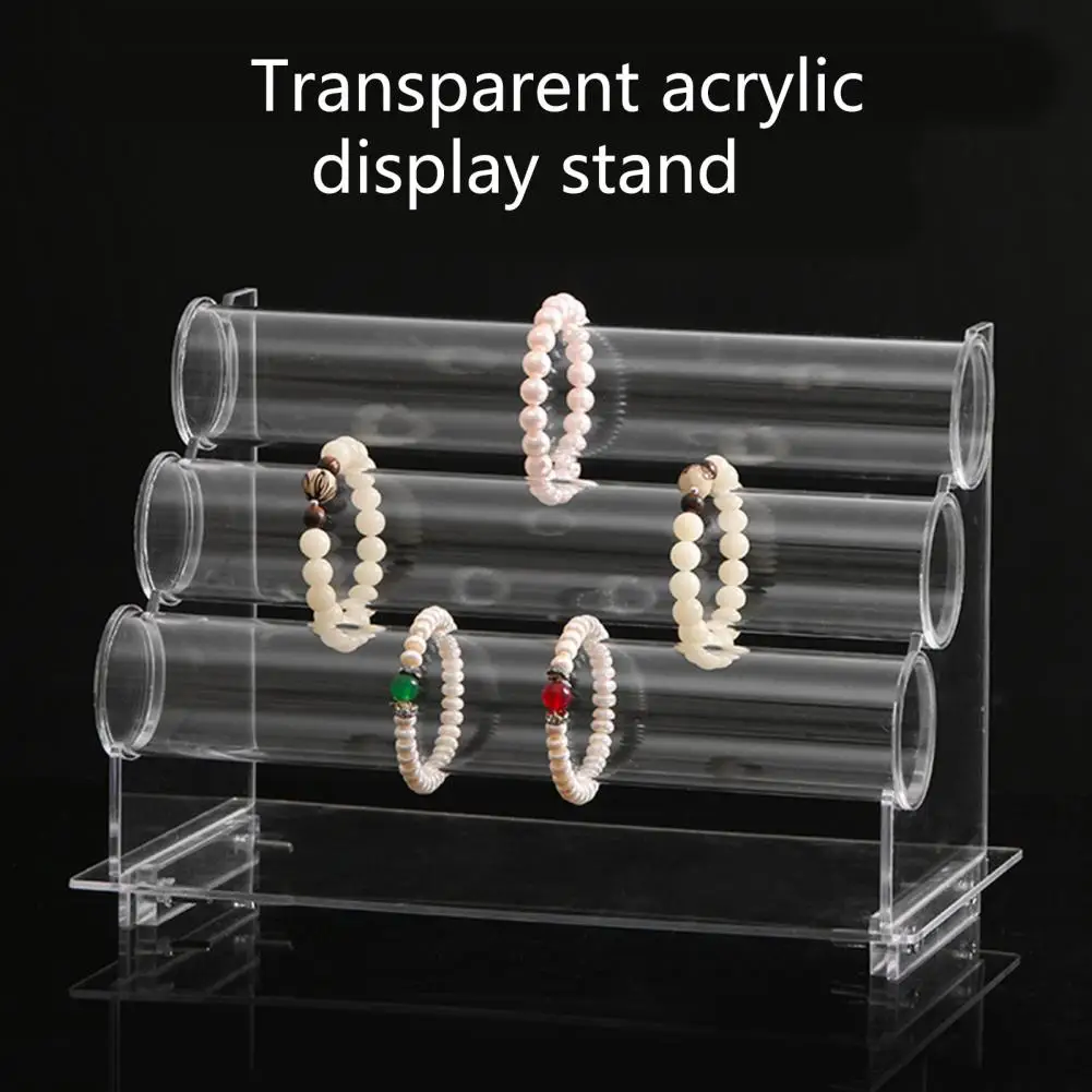 

Convenient Useful Hair Accessory Bracelet Holder Acrylic Jewelry Holder Large Capacity for Women
