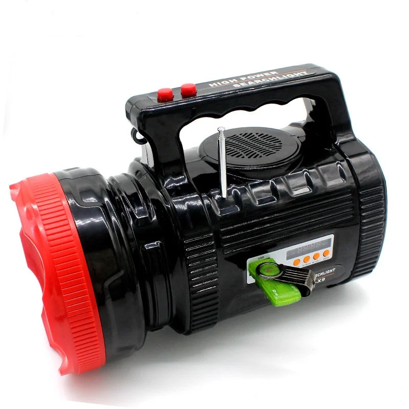 Портативная солнечная система освещения с MP3 и радио перезаряжаемый прожектор