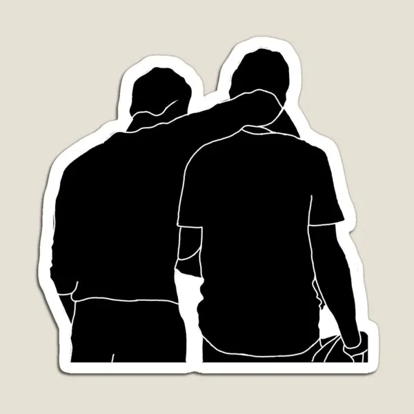 

Магнитный холодильник «Адам и лев», детские красочные забавные детские наклейки для оформления интерьера, магнитные наклейки для дома