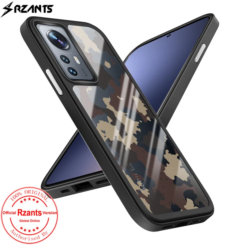

Case for Xiaomi 12 12X Mobile Phone Case Translucent Plate Camouflage