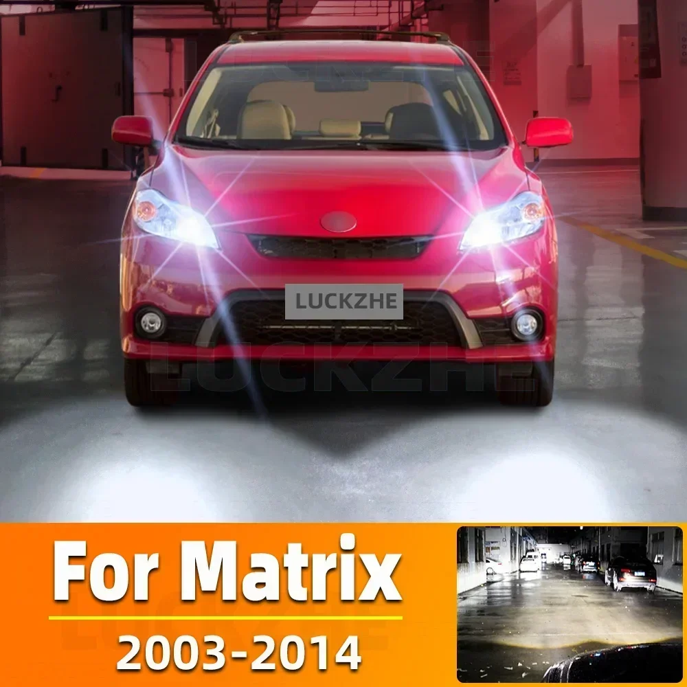 2 шт. автомобильные светодиодные фары для Toyota Matrix 2003-2006 2007 2008 2009 2010 2011 2012 2013 2014