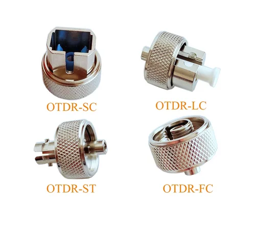 OTDR Transfer Connector FC ST SC LC Adaptor OTDR Fiber Optic Connector For Optical Time Domain Reflectometer Fiber Adapter