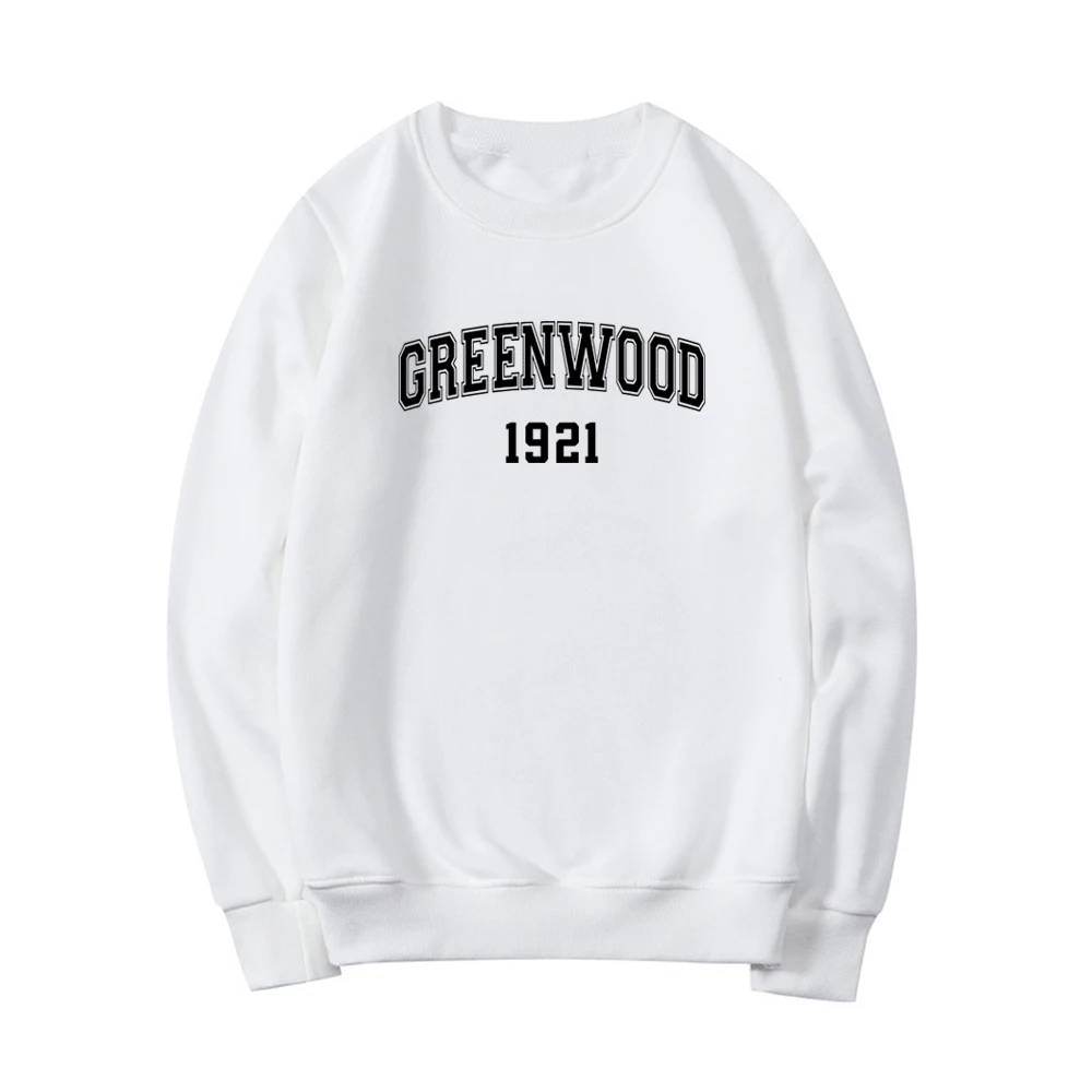 Толстовка Greenwood 1921 черная уличная Centennial афроамериканские черные пуловеры в стиле