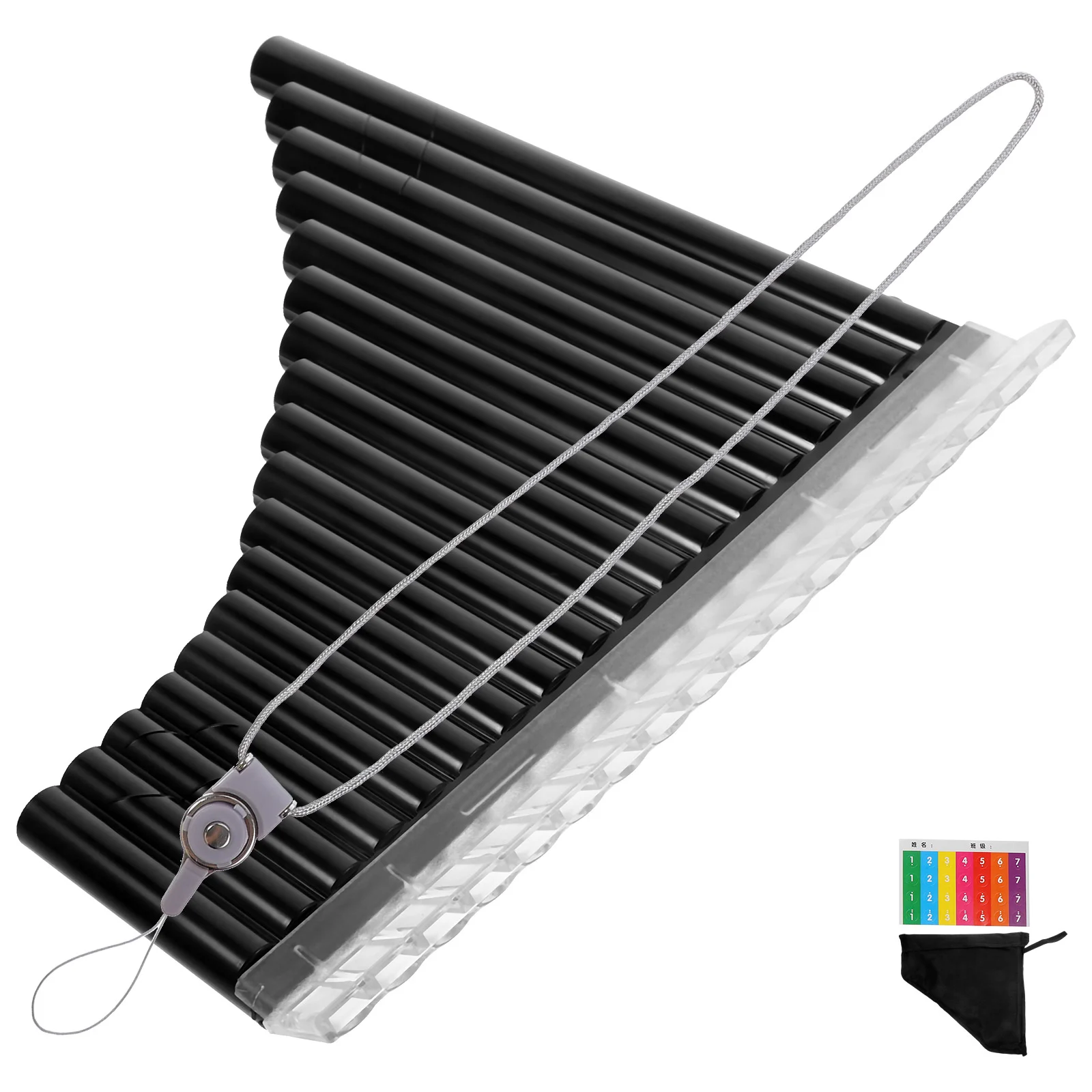 

Performance Use Pan Flute C Key Pan Pipe Musical Instrument for Beginners