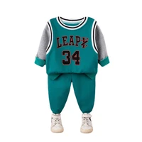 new spring autumn fashion baby girls clothes children boys sports t shirt pants 2pcssets toddler active costume kids tracksuits