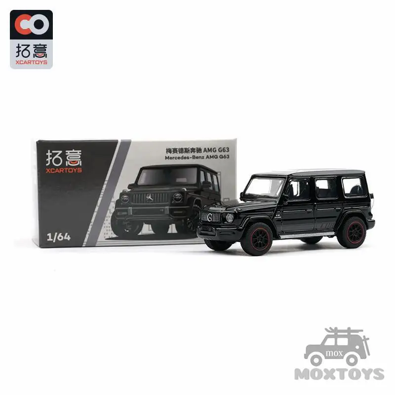 Модель литая автомобиля XCarToys 1:64 G63 SUV Black/Desert yellow Box |