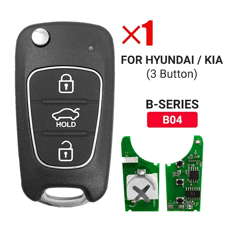 

KEYDIY B04 KD Автомобильный Дистанционный смарт-ключ универсальный 3 кнопки для Hyundai Kia стиль для KD900/KD-X2 KD MINI/ URG200 программатор