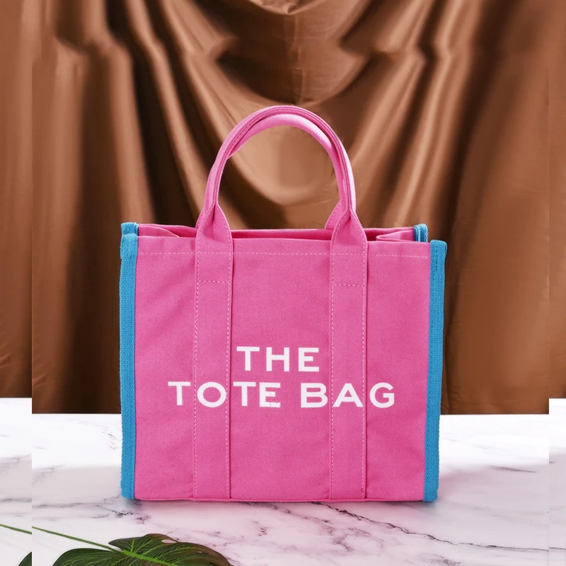 Casual Canvas Large Capacity Tote Bag Women Handbags Designer Letters Shoulder Crossbody Bags Vintage Luxury Big Shopper Bag