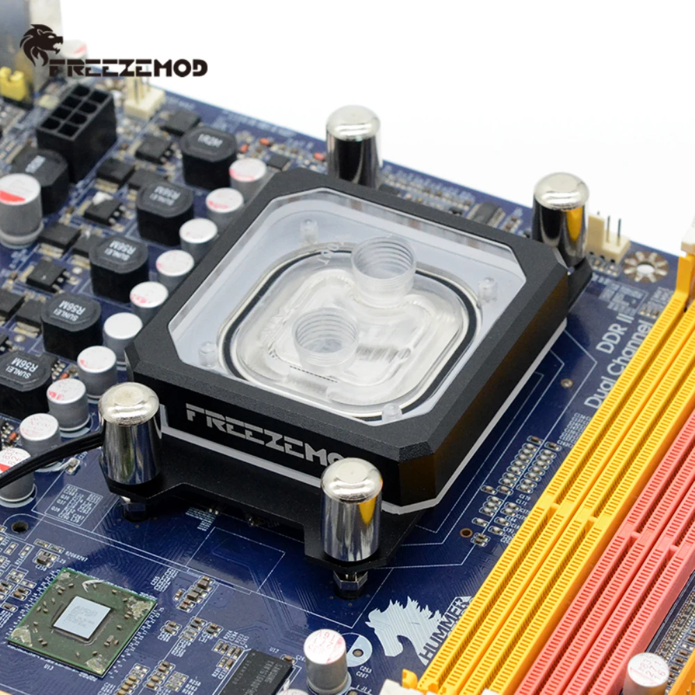 

Водяной блок для процессора FREEZEMOD AMD-PK5E, для AMD AM2, AM3, AM4, 3pin, 5 В, медная пластина основания