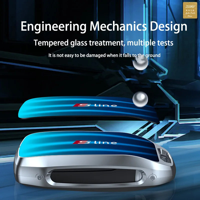 

Car key cover cover key case for Audi Q5 18 models A6 old models A4L accessories rack shell key chain protective cover