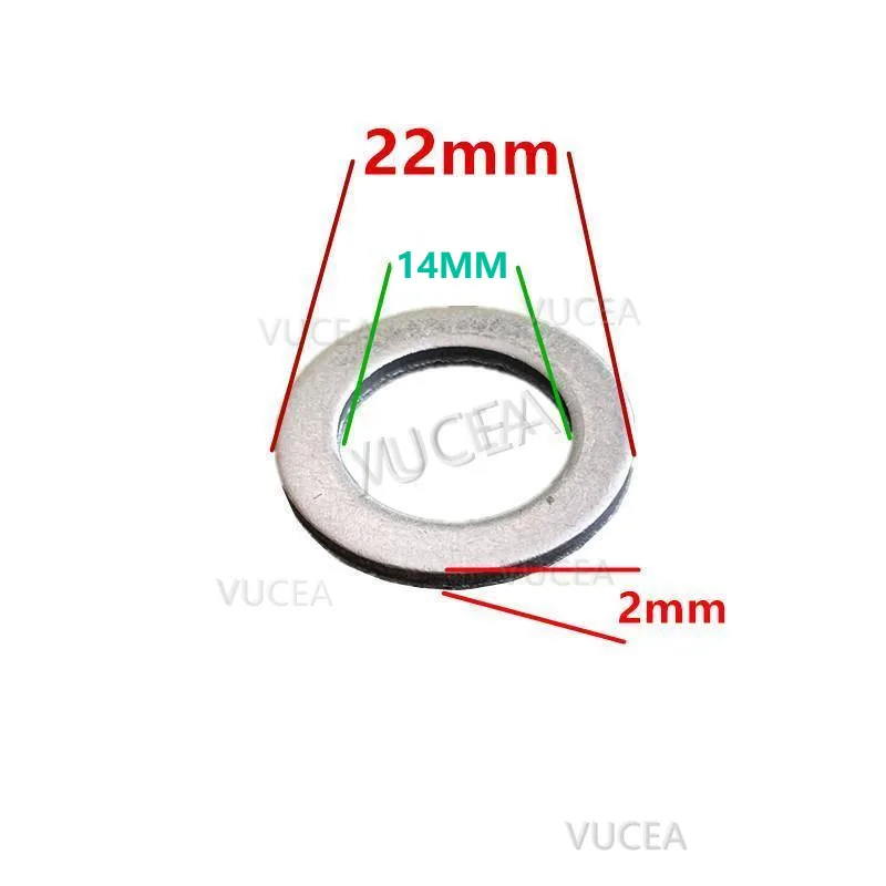 Прокладка сливной пробки для кастрюли Hyundaikia 2151323001 21513-23001 Tucson Elantra MD Accent I30 Sonata YF I45