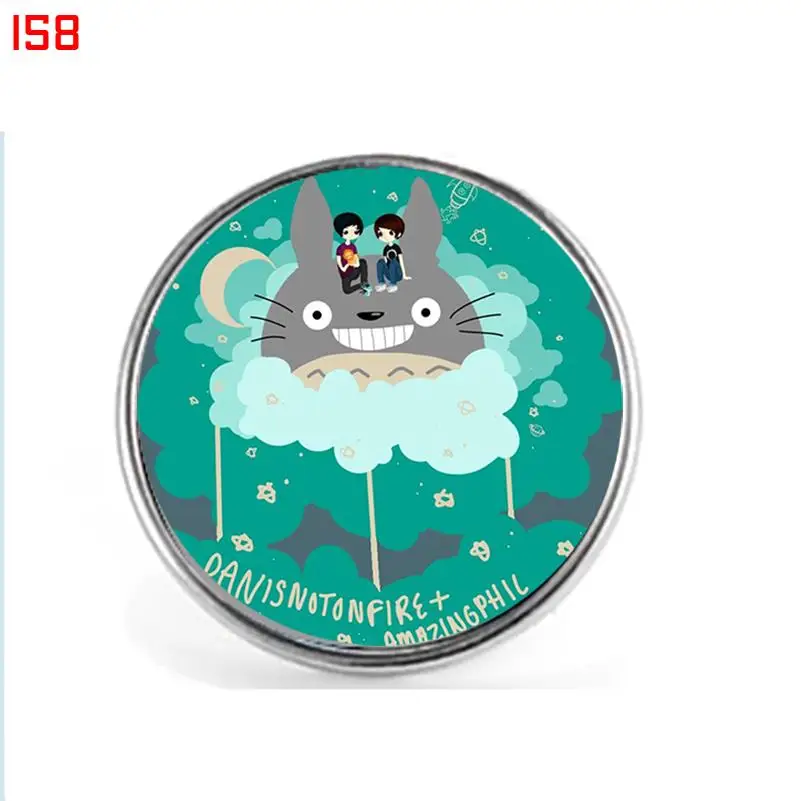 

Броши TOTORO 00158, булавка, ювелирный аксессуар, индивидуальная брошь, модные значки на лацкан