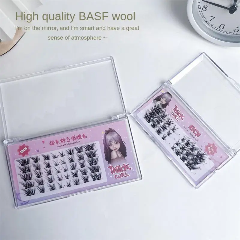 1/2/4 шт. накладные ресницы из серии BQI Fox