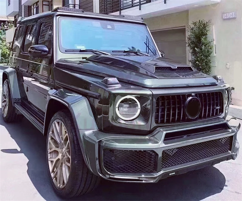 11Hot-selling B-style комплект корпуса капота из углеродного волокна для Benz G класса W463 W464