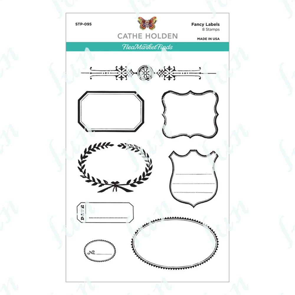 

Fancy Labels Metal Cutting Dies Stamps Sticker for Diy Scrapbooking Crafts Die Cut Stencil Maker Photo Album Handmade Decoration
