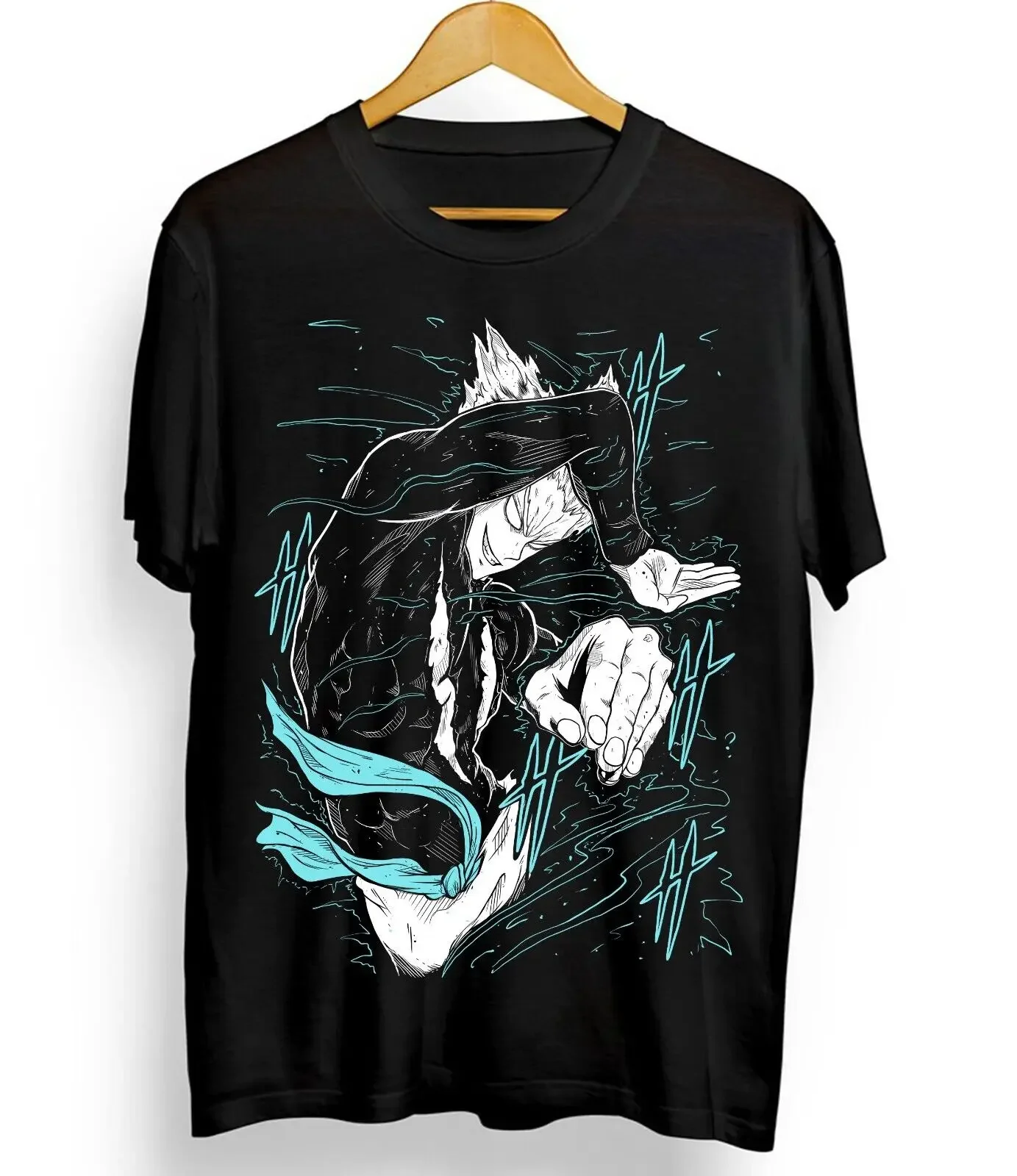 garou t-shirt One Punch Anime Manga złoczyńca Horror zabawna czarna koszula we wszystkich rozmiarach