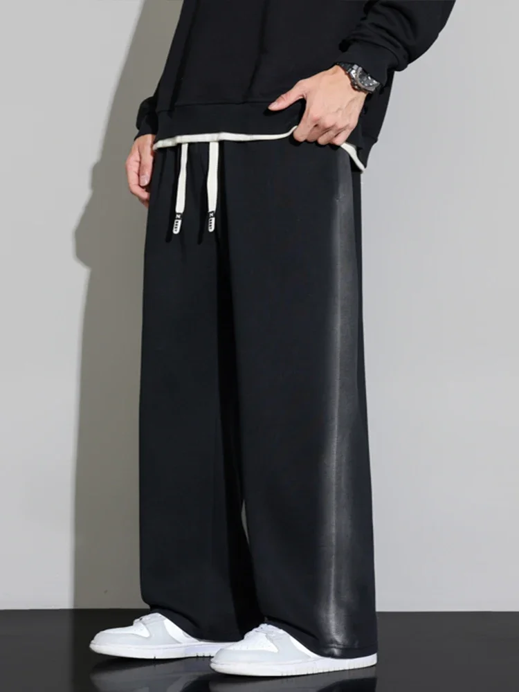 6XL 10XL Большие и высокие мужские брюки Спортивные штаны больших размеров Мужские