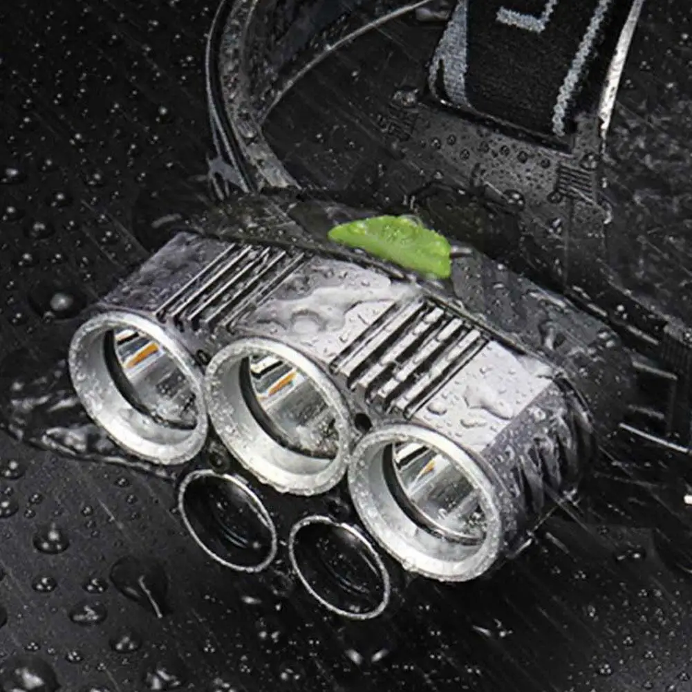 

Ультраяркий светодиодный налобный фонарь, налобный фонарь для рыбалки с зарядкой от Usb, аккумулятор 18650, для кемпинга и активного отдыха I1c8