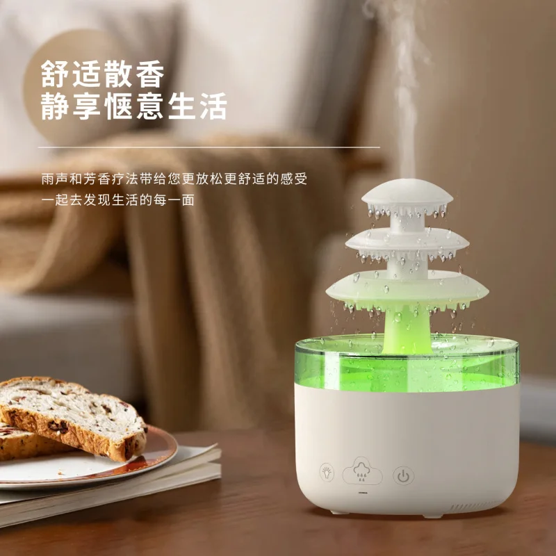 -Новый ароматический диффузор Yunyu увлажнитель тяжелого тумана настольный