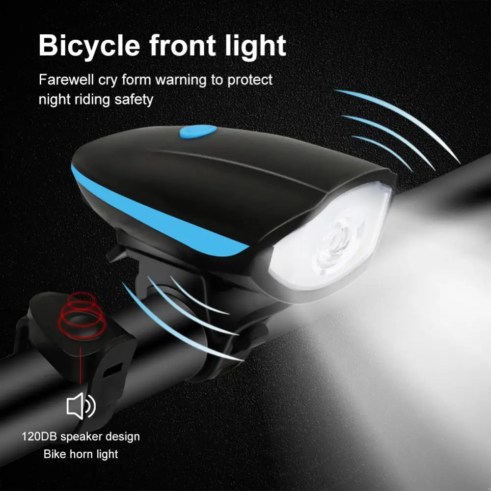 

Велосипедный передний фонарь, водонепроницаемый головной светильник с USB-зарядкой, уличное освещение, фонарь для ночной езды, аксессуары дл...