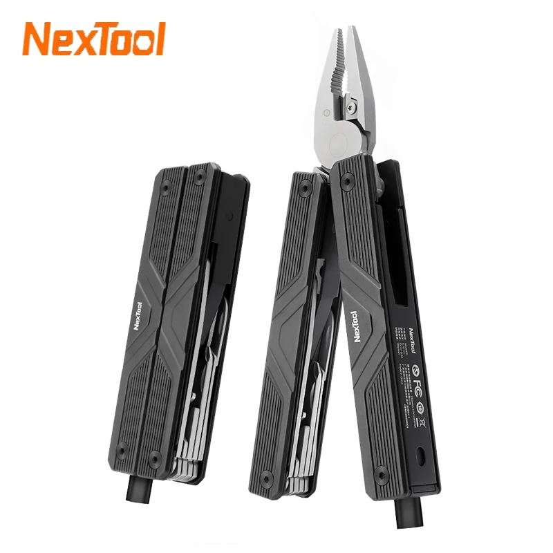 

NexTool Precision Electric Screwdriver 13-in-1 Multi-functional Manual Pliers Scissors Bottle Opener Pocket Portable Multi-Tool