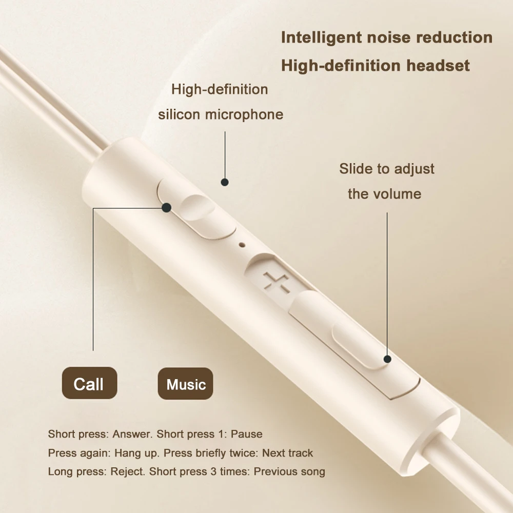 Фото Проводные наушники типа C, Hi-Fi стерео объемный звук, 3,5 мм, наушники USB C, музыкальная гарнитура для Samsung Galaxy S24 S23 S22 iPhone 16 №5