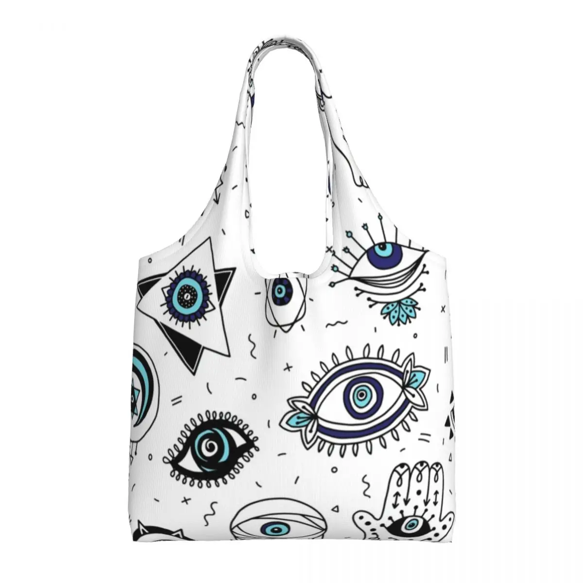 

Сумка для покупок с изображением злых глаз