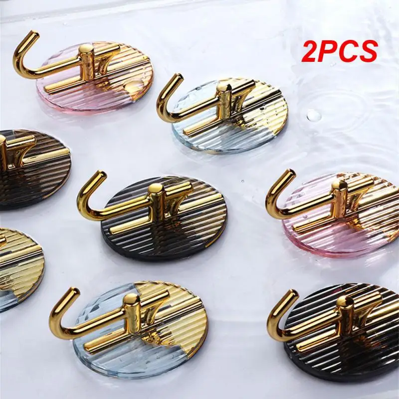 2 шт. полка для кухонной фурнитуры прозрачный клейкий светильник роскошный